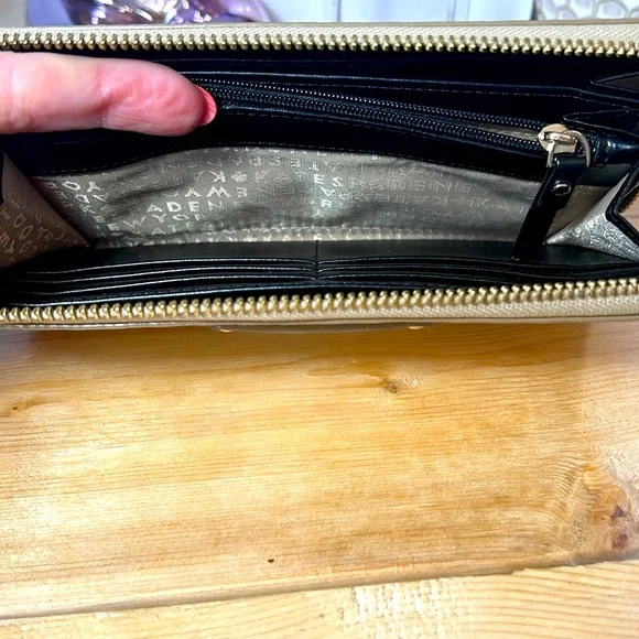 Kate Spade Gold Wallet - Picture 9 of 16